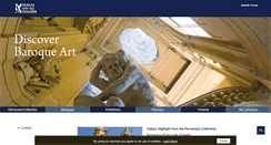 Desktop Screenshot of discoverbaroqueart.org