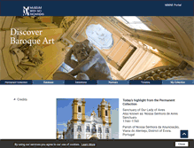 Tablet Screenshot of discoverbaroqueart.org